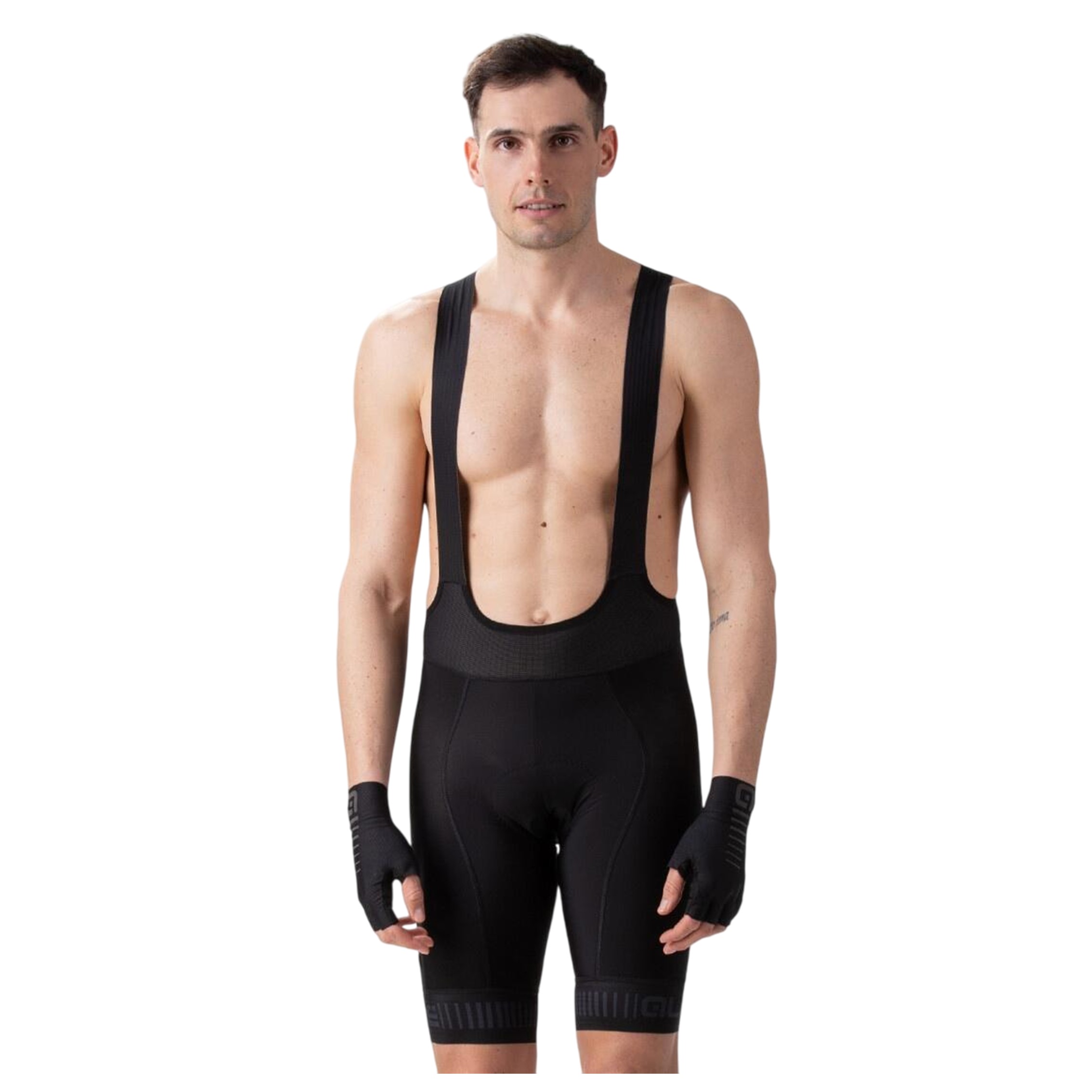 ALE Cycling BibShort- STRADA with Grey Logo (Man) - Image 4