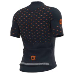 Alternative view of ALE Cycling Short Sleeve Jersey- PR-R STAR (Grey/ Orange) (Man)