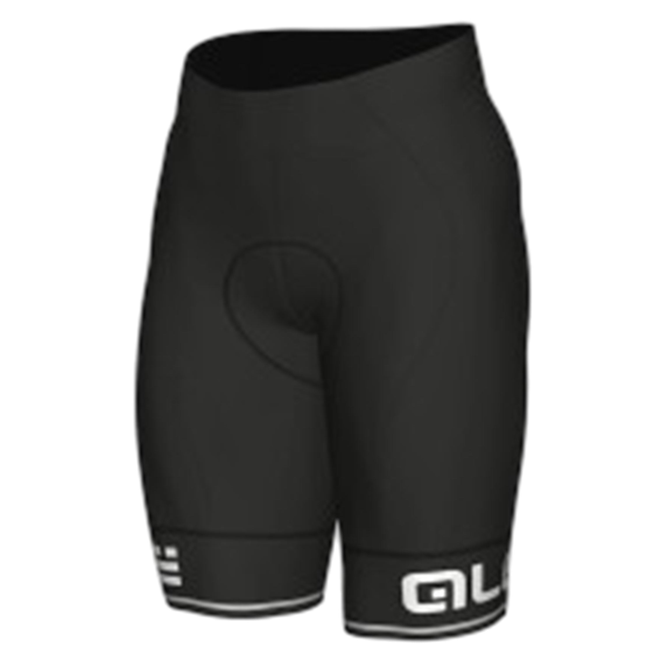 ALE Cycling Short- SOLID CORSA with White Logo (Man)