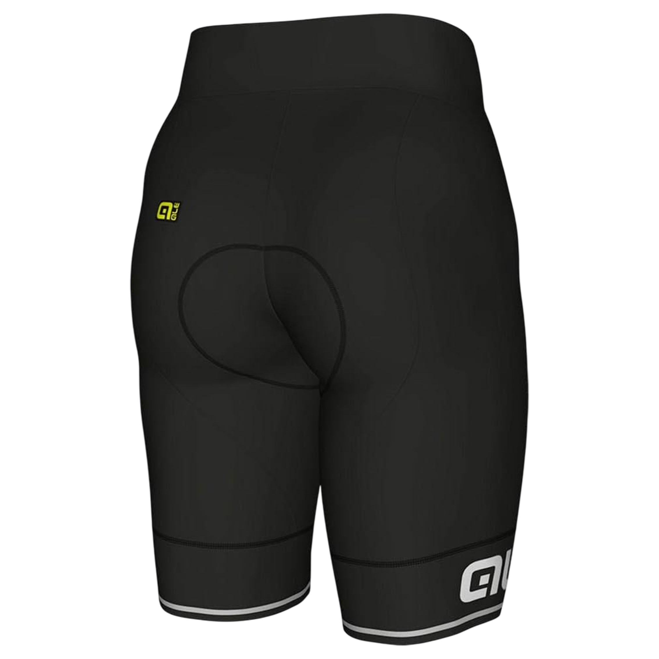 ALE Cycling Short- SOLID CORSA with White Logo (Man) - Image 2