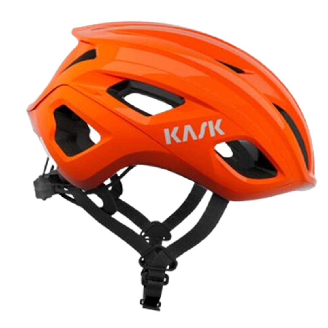 KASK (WG11) Cycling Helmet - MOJITO³ (Fluo Orange) - Image 2