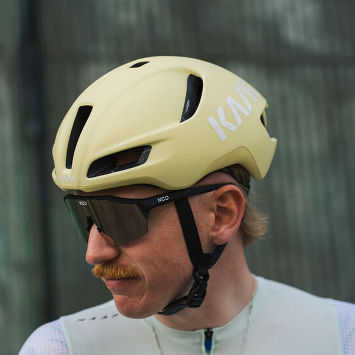 KASK (WG11) Cycling Helmet - UTOPIA-Y (Celestial Yellow Matt) - Image 5