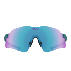 KOO EYEWEAR - NEBULA (Teal Matt / Dark Turquoise Mirror)