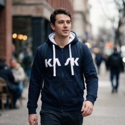 KASK Signature Zip-Up Hoodie: Excellence Reimagined